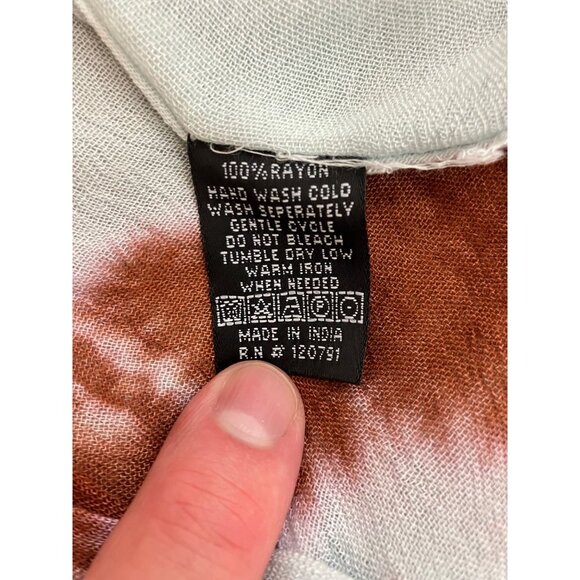 Red Sky Sleeveless Multicolor Loungewear Dress One Size - Picture 5 of 5